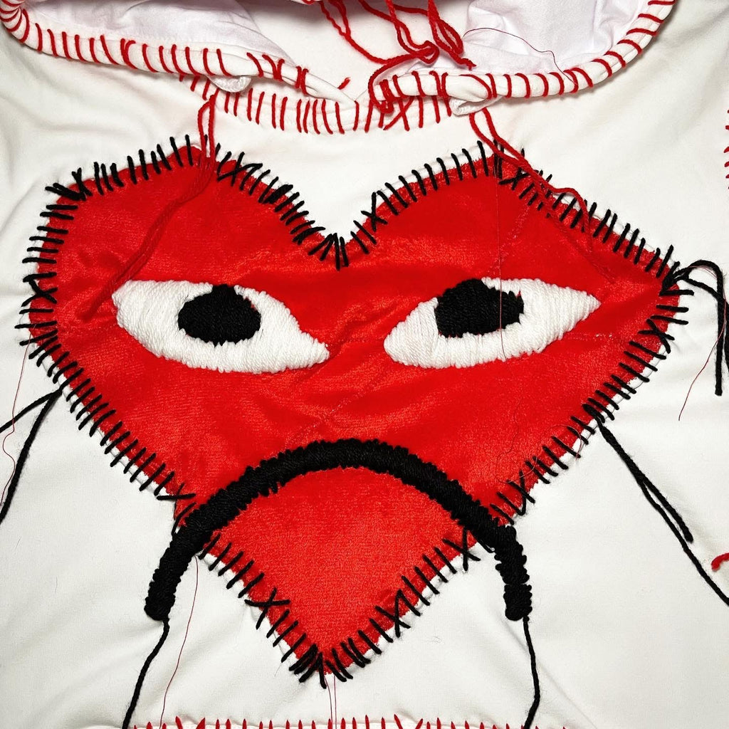 THE END IS NEAR X Comme DES Garçons HOODIE