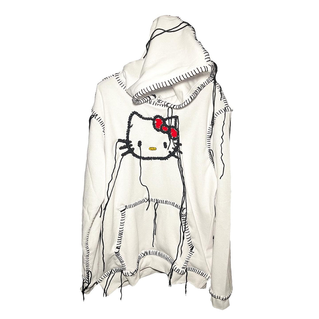 THE END IS NEAR KITTY DRIP HOODIE