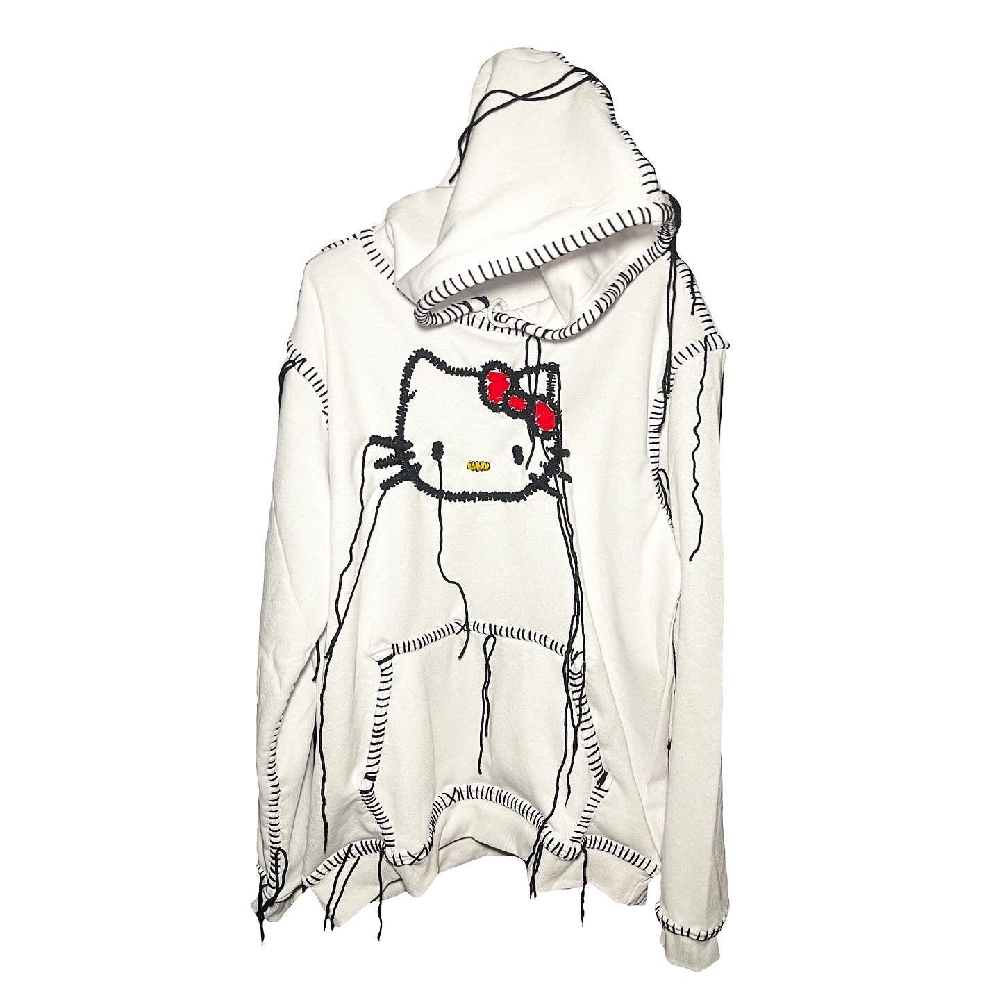 THE END IS NEAR KITTY DRIP HOODIE