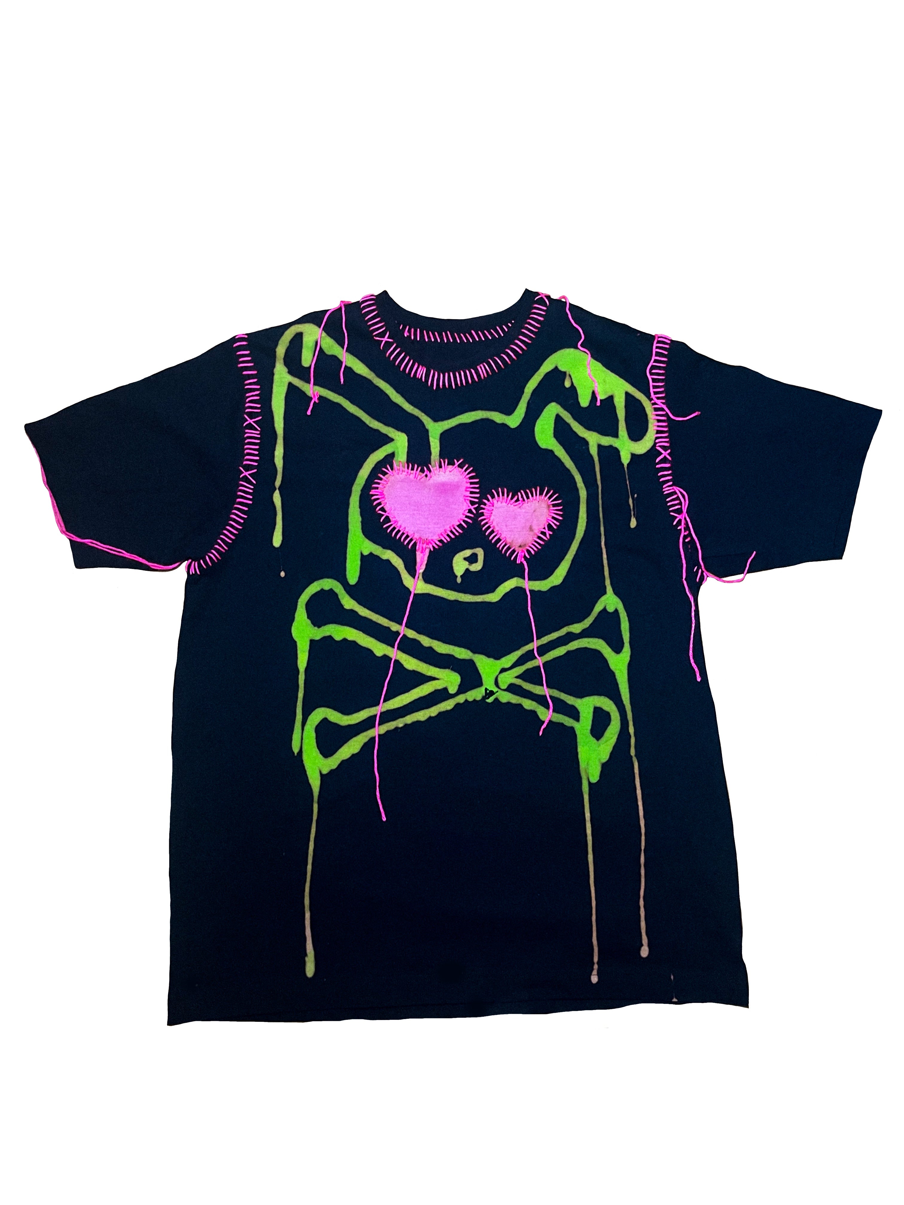 EMO LOVE BUNNY TEE