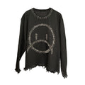 THE SADNESS SAFETY PIN JUMPER